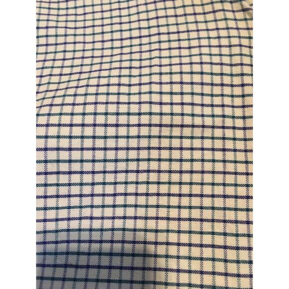 Daniel Cremieux Long Sleeve Shirt Check White Blue Green Men’s Sz LT Classiccore - Picture 3 of 5